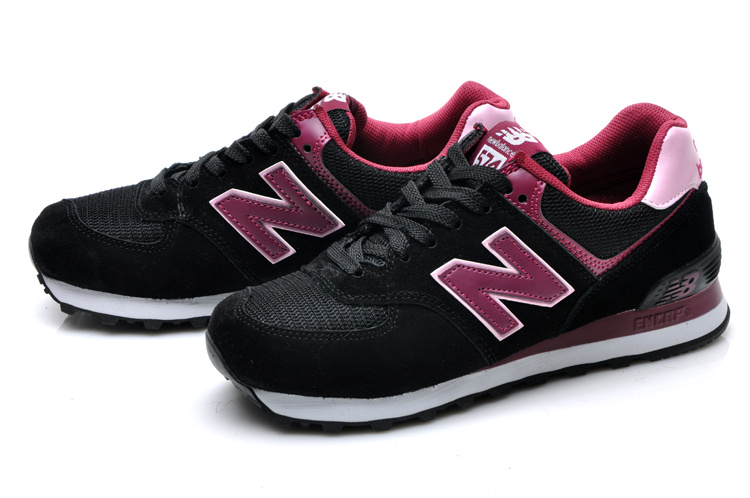 Chaussure New Balance Running 574 Noir Femme Pas Cher